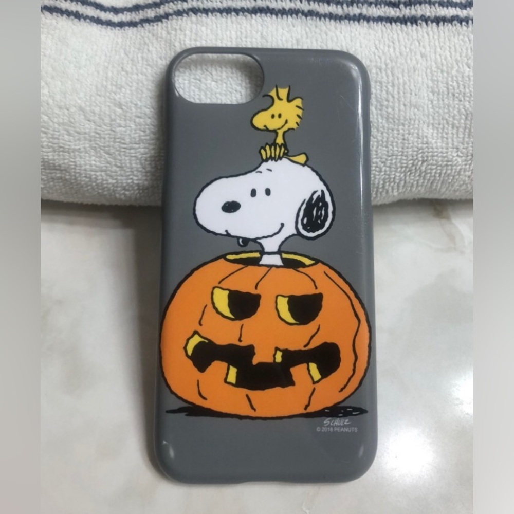 PEANUTS Snoopy & Woodstock Halloween Phone Case - iPhone 8/7 Plus